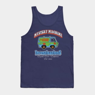 Mystery Machine Investigations Worn Tank Top